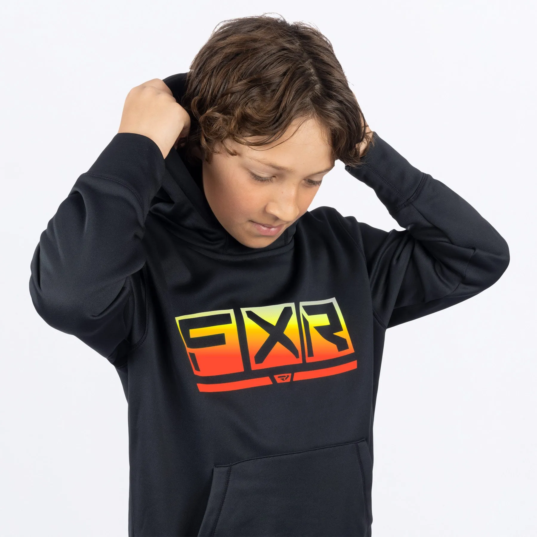 Youth Podium Tech Pullover Hoodie