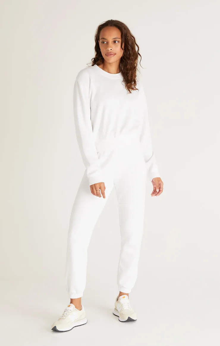 Z SUPPLY | Classic Gym Jogger {White}