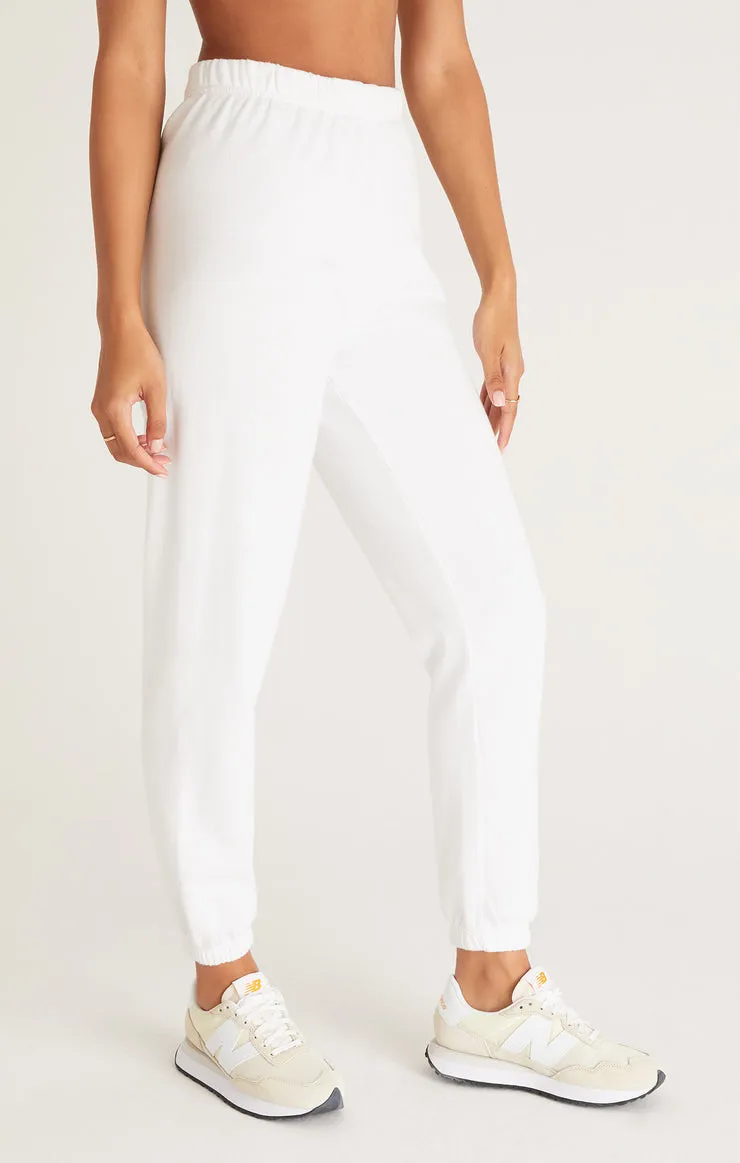 Z SUPPLY | Classic Gym Jogger {White}