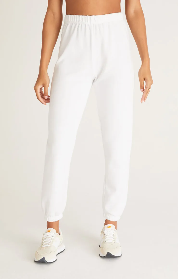 Z SUPPLY | Classic Gym Jogger {White}