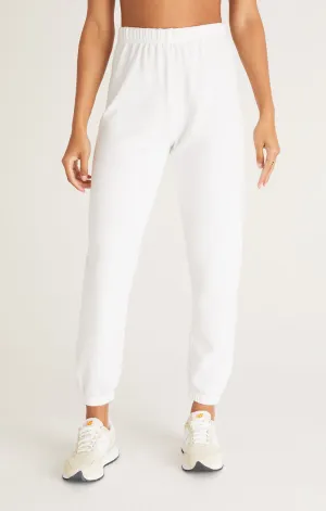 Z SUPPLY | Classic Gym Jogger {White}