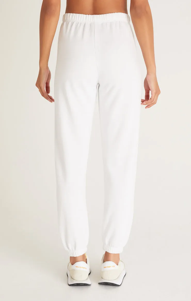 Z SUPPLY | Classic Gym Jogger {White}
