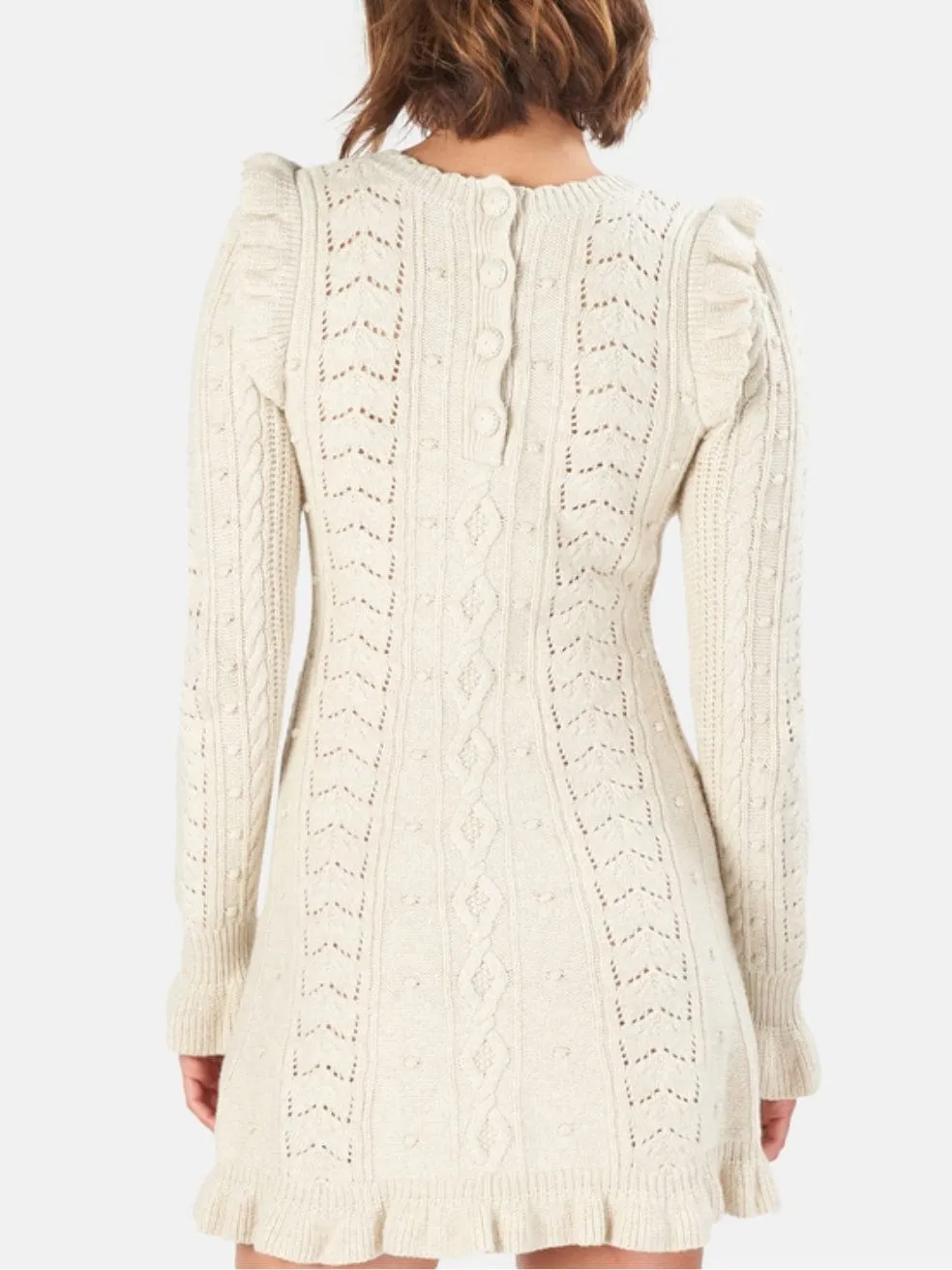 Zeke Mini Dress in Sand Castle
