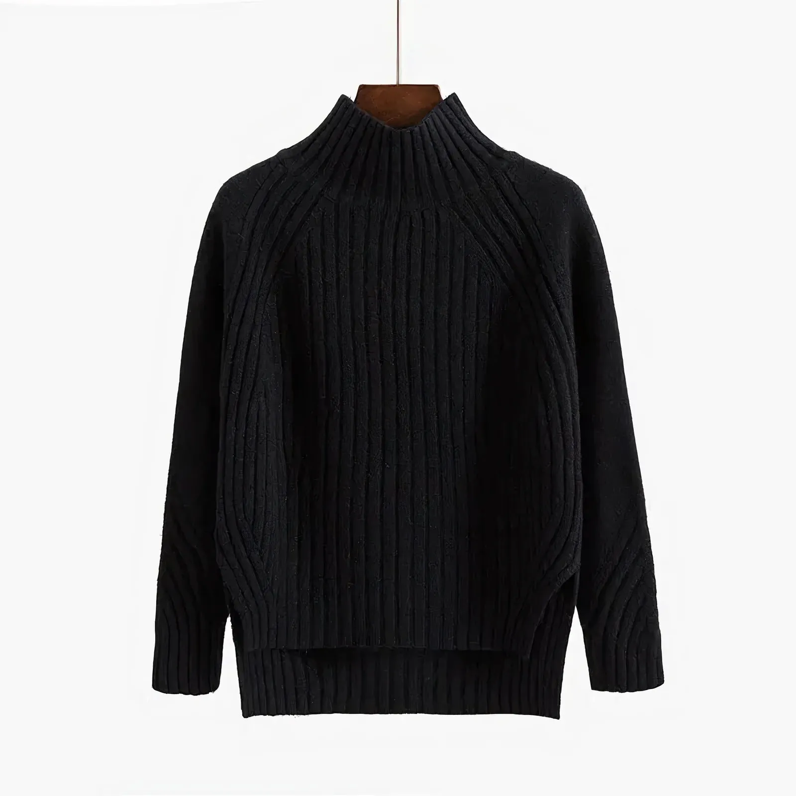 Zoey | Cozy Ribbed Turtleneck
