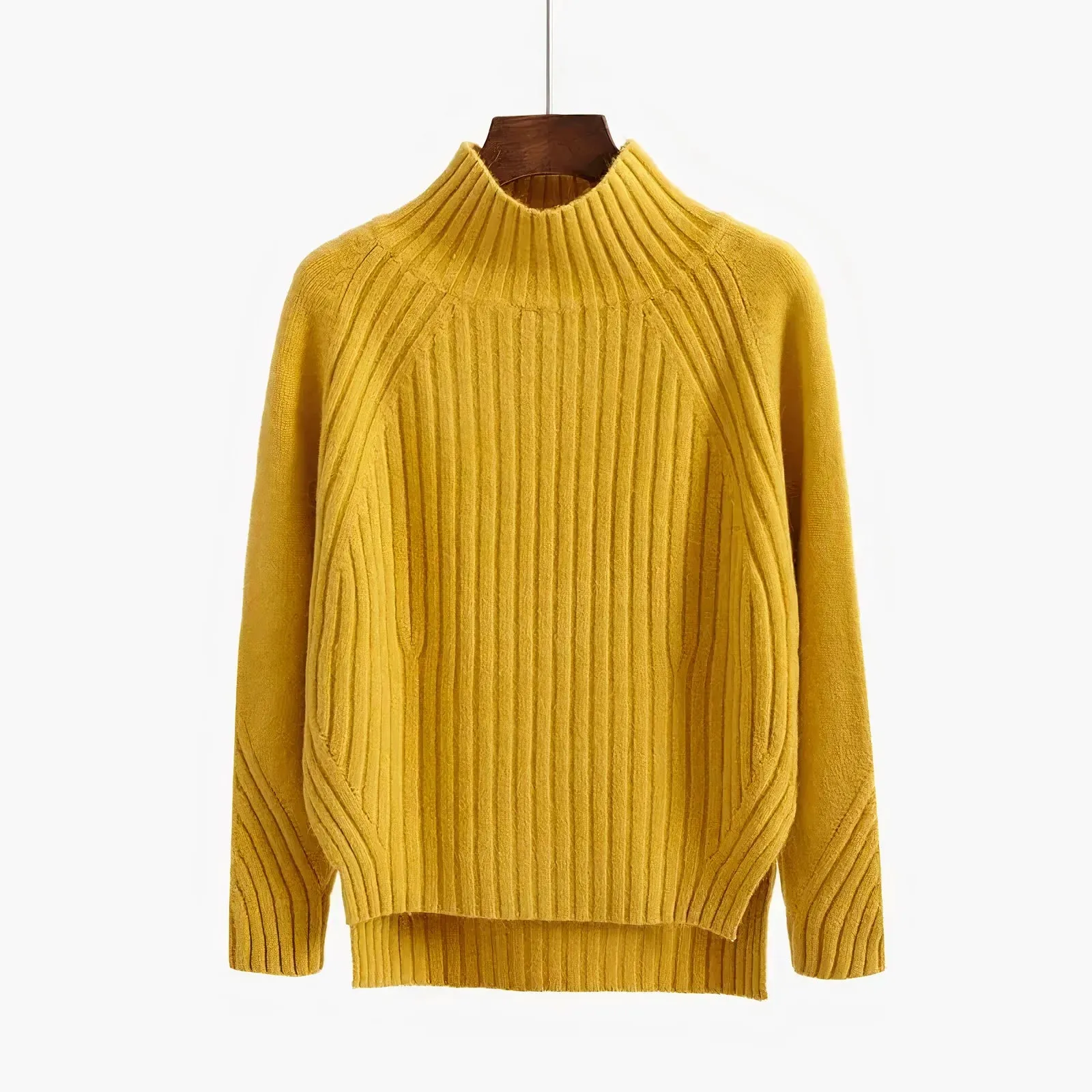 Zoey | Cozy Ribbed Turtleneck