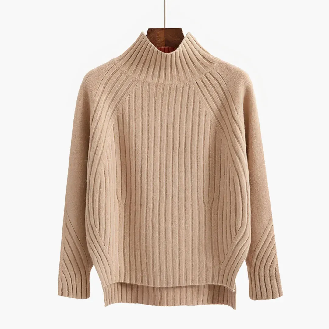 Zoey | Cozy Ribbed Turtleneck