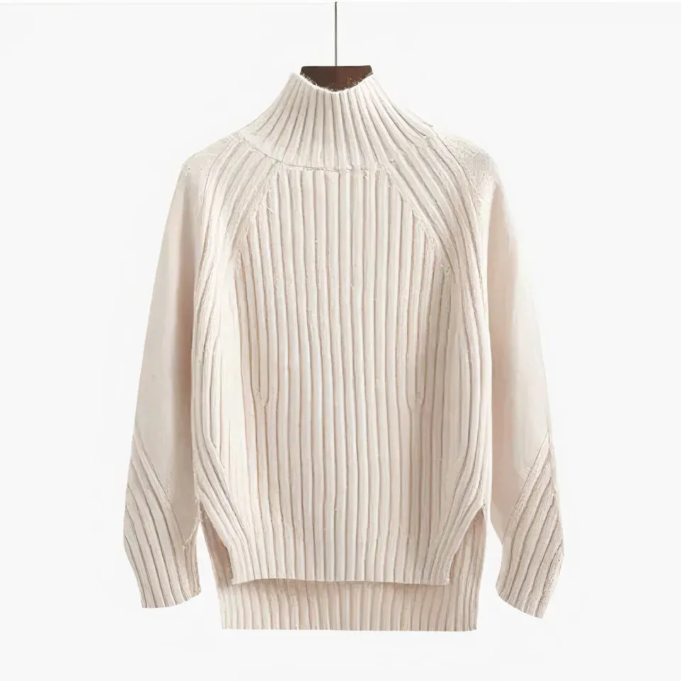 Zoey | Cozy Ribbed Turtleneck